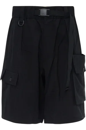 Y-3 Szorty, Mężczyzna, Czarny, M, Czarne Szorty Twill Jd 3521