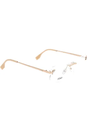 Fendi Akcesoria, unisex, Żółty, ONE SIZE, Stylowe okulary przeciwsłoneczne z unikalnym wzornictwem