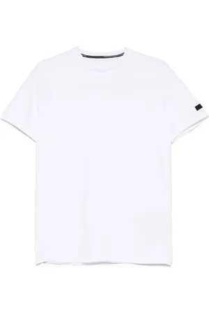 RRD Koszulki, Mężczyzna, Biały, 2XL, Białe T-shirty i Pola z Detalem Logo
