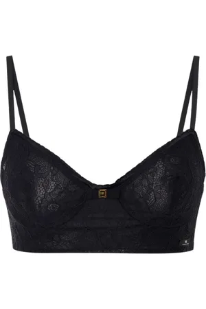 Elisabetta Franchi Koszulki, Kobieta, Czarny, M, Czarny Top z Eleganckim Designem