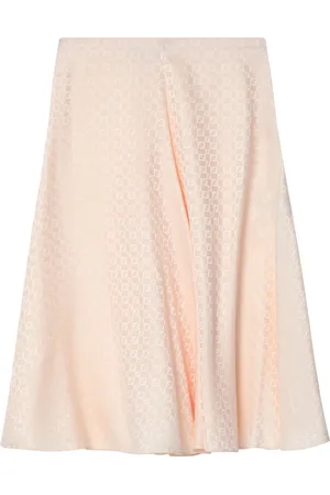 Fendi Spódnice, Kobieta, Różowy, 2XS, Elegancka Spódnica Ołówkowa