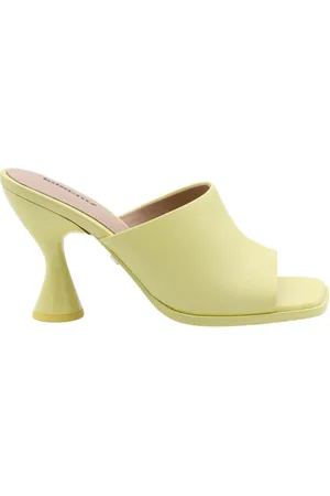 Lola Cruz Buty, Kobieta, Żółty, 39 EU, Beżowe Klapki Sandały