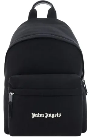 Palm Angels Torebki, Mężczyzna, Czarny, ONE SIZE, Czarny Klasyczny Plecak Stylowy Wybór Dla Mężczyzn