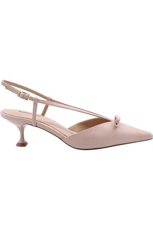 Lola Cruz Buty, Kobieta, Beżowy, 36 EU, Mint Green Slingback Sandały
