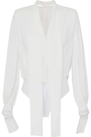 Elisabetta Franchi Koszulki, Kobieta, Biały, S, Ivory Koszula dla Kobiet