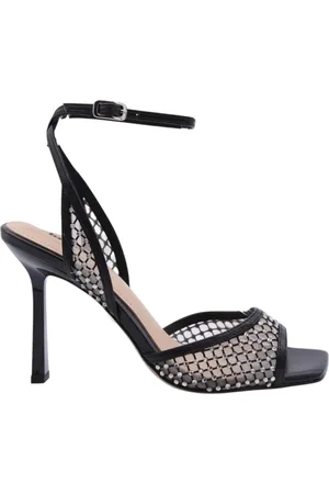 Lola Cruz Buty, Kobieta, Czarny, 37 EU, Brązowy Sandał z Modnym Designem