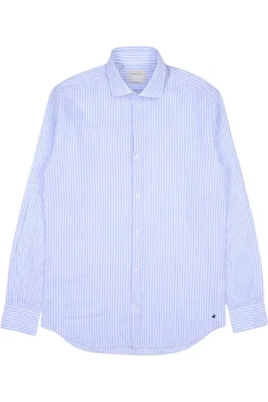 BROOKSFIELD Koszule, Mężczyzna, Niebieski, 2XL, Eleganckie Koszule