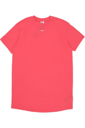 Nike Sukienki, Kobieta, Różowy, XS, Podstawowa Sukienka Tee w Aster