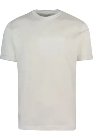 ELEVENTY Koszulki, Mężczyzna, Szary, XL, Bawełniane T-shirty i Pola z Kontrastowymi Wykończeniami