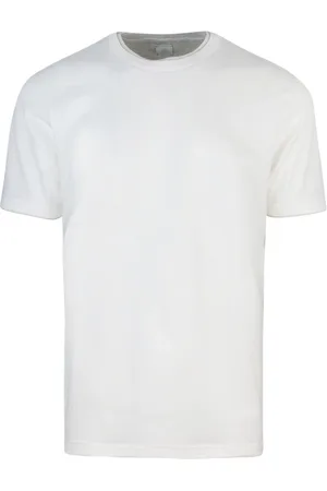 ELEVENTY Koszulki, Mężczyzna, Biały, XL, Białe T-shirty i Pola z Kontrastowymi Wykończeniami