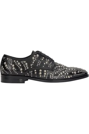 Roberto Cavalli Buty, Mężczyzna, Czarny, 46 EU, Mokasynyy ze Studsami