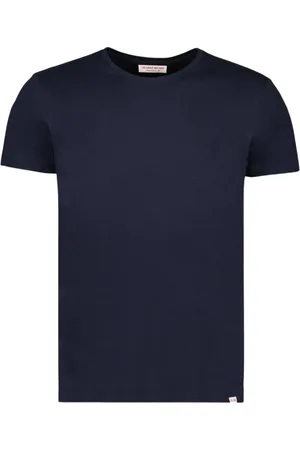 Orlebar Brown Koszulki, Mężczyzna, Niebieski, L, Stylowy T-shirt męski
