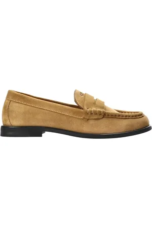 &Copenhagen Buty, Kobieta, brązowy, 36 EU, Zamsz, Karmelowe Mokasynyy zamszowe dla Kobiet