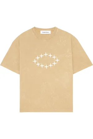 Etudes Koszulki, Mężczyzna, Beżowy, S, Europa Bols T-Shirt