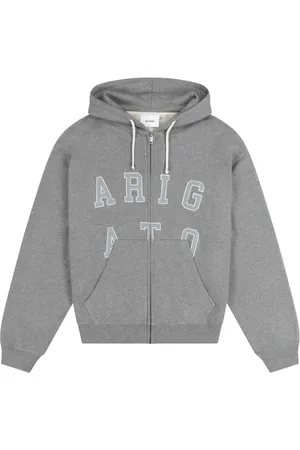 Axel Arigato Bluzy, Mężczyzna, Szary, S, Casual Szara Bawełniana Bluza
