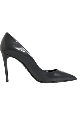 Dolce & Gabbana Buty, Kobieta, Czarny, 39 EU, Czarna Skórzana Pompa