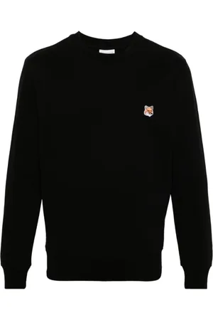 Maison Kitsuné Bluzy, Mężczyzna, Czarny, M, Swetry