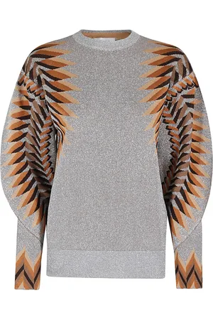 Paco rabanne Swetry, Kobieta, Wielobarwność, S, Stylowy Sweter Rozpinany