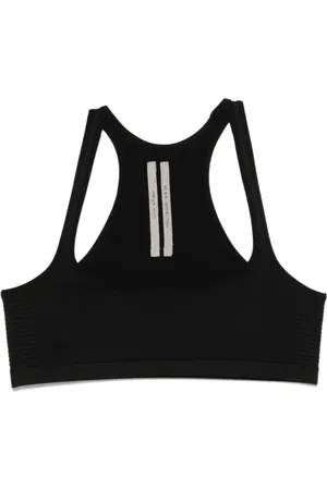 Rick Owens Koszulki, Kobieta, Czarny, M, Czarny Top z Unikalnym Stylem