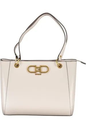 Guess Torebki, Kobieta, Beżowy, ONE SIZE, Len, Szara Torba Flotowa z Polietylenu