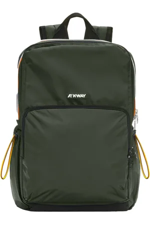 K-Way Torebki, unisex, Zielony, ONE SIZE, Nylon, Stylowy Plecak z Detalem Gizy