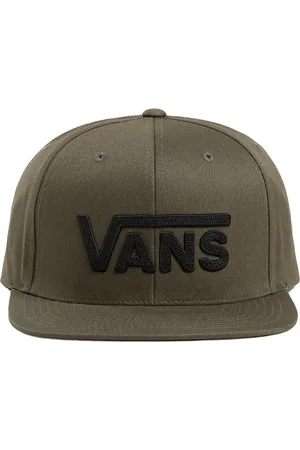 Vans Akcesoria, Mężczyzna, Zielony, ONE SIZE, Czapka Snapback Drop V II