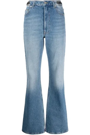 Paco rabanne Jeansy, Kobieta, Niebieski, S, Niebieskie Dzwony dla Kobiet