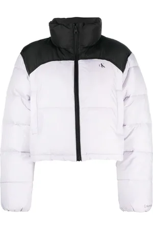 Calvin Klein Kurtki, Kobieta, Fioletowy, L, Down Kurtki