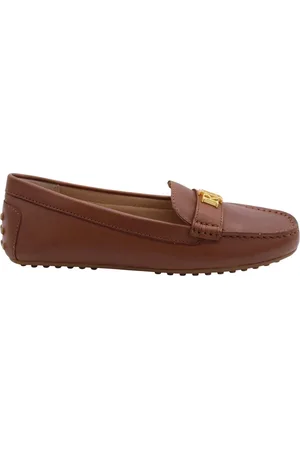 Ralph Lauren Buty, Kobieta, brązowy, 37 EU, Klasyczne Buty Mokasyny Valiam