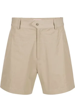 Iceberg Szorty, Mężczyzna, Beżowy, XL, Nylon, Błotniste bermudy regular fit z technicznego nylonu