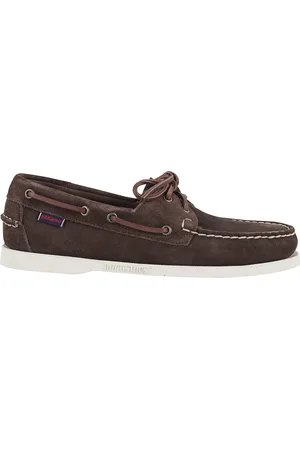 SEBAGO Buty, Mężczyzna, brązowy, 41 1/2 EU, Zamsz, Mokasyn Portland Flesh Out Moka Zamsz
