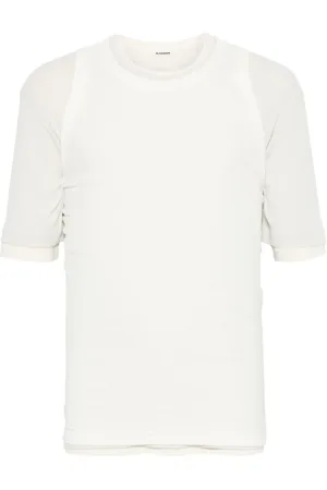 Jil Sander Koszulki, Mężczyzna, Biały, M, Zestaw koszulek casualowych
