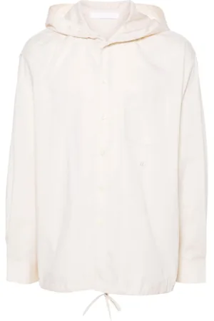 Helmut Lang Bluzy, Mężczyzna, Beżowy, M, Vanilla Hoodie Shirt