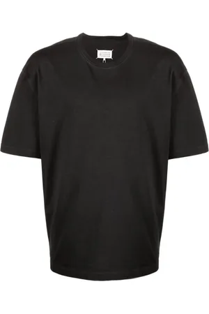 Maison Margiela Koszulki, Mężczyzna, Szary, L, Bawełna, Oversized T-Shirt