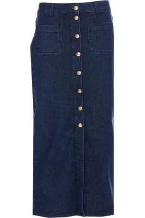 Liu Jo Spódnice, Kobieta, Niebieski, W29, Denim, Jeansyowa spódnica na trendy look