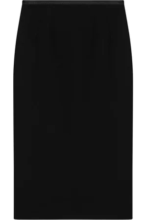 Dolce & Gabbana Spódnice, Kobieta, Czarny, M, Elegancka Spódnica Ołówkowa
