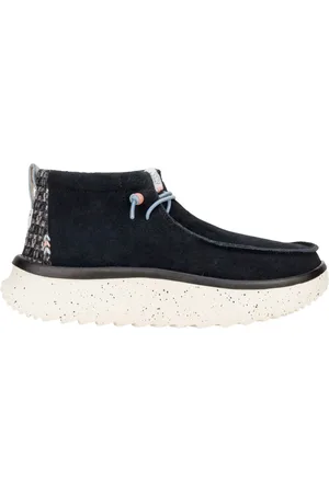 Hey dude Buty, Kobieta, Czarny, 40 EU, Zamsz, Czarne Botki z Zamszu Lekkie Łatwe Zakładanie