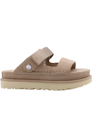 UGG Buty, Kobieta, Beżowy, 37 EU, Wygodna Sandałki dla Kobiet