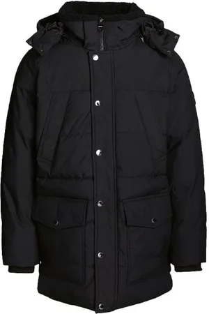Tommy Hilfiger Kurtki, Mężczyzna, Czarny, L, Kurtka Parka Utility