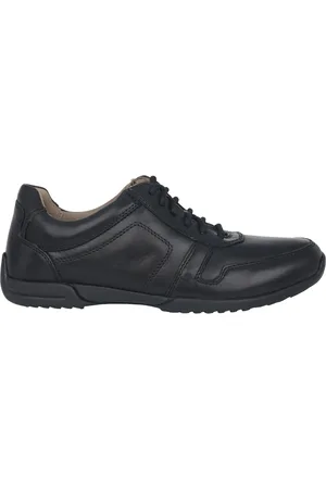 Gabor Buty, Mężczyzna, Czarny, 40 1/2 EU, Czarny męski sneaker z certyfikowaną skórą