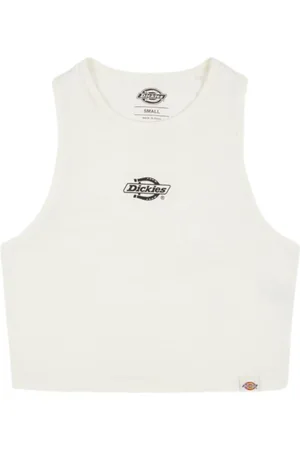 Dickies Koszulki, Kobieta, Biały, S, Powers Vest Tank Top