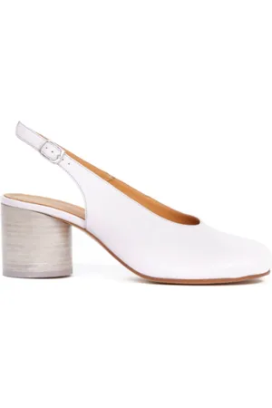 Maison Margiela Buty, Kobieta, Fioletowy, 38 1/2 EU, Fioletowe Slingbacki