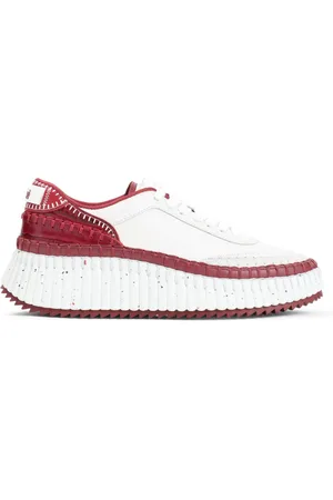 Chloé Buty, Kobieta, Biały, 37 EU, Stylowe Sneakersy dla Ciebie