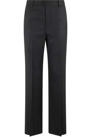 Victoria Beckham Spodnie, Kobieta, Czarny, XS, Czarne klasyczne spodnie krojone