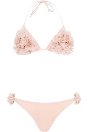 LA REVECHE Stroje kąpielowe, Kobieta, Różowy, S, Bikini Kwarcowa Róża