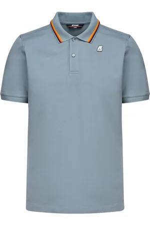K-Way Koszulki, Mężczyzna, Szary, S, Polo Shirt JUD Stylowa Kolekcja