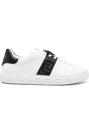 VERSACE Buty, Mężczyzna, Biały, 41 EU, Białe Sneakersy dla Mężczyzn