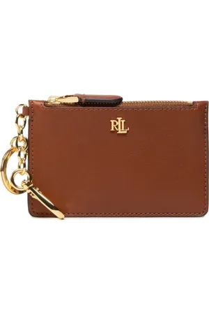 Ralph Lauren Akcesoria, Kobieta, brązowy, ONE SIZE, Wallets & Cardholders