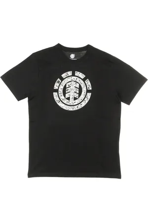 Element Koszulki, Mężczyzna, Czarny, S, Ikoniczny Czarny T-shirt Męski