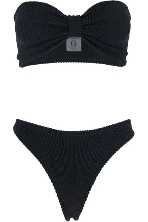 Hunza G Stroje kąpielowe, Kobieta, Czarny, ONE SIZE, Czarny Sea Clothing Tina Bikini